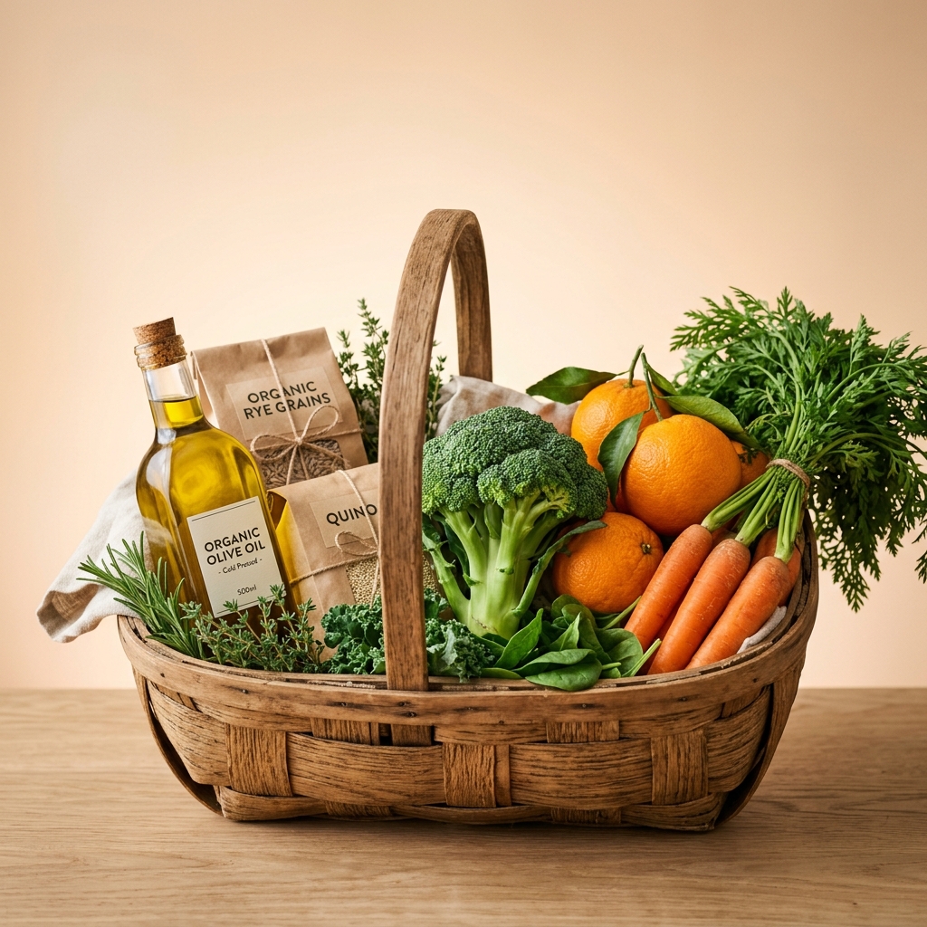 Organic Products Basket